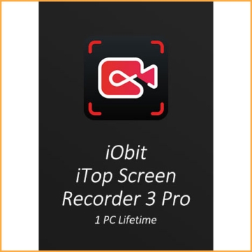 IObit iTop Screen Recorder 3 Pro -1 PC /Lifetime