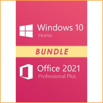 Buy Windows 10 Home + Office 2021 Pro Bundle